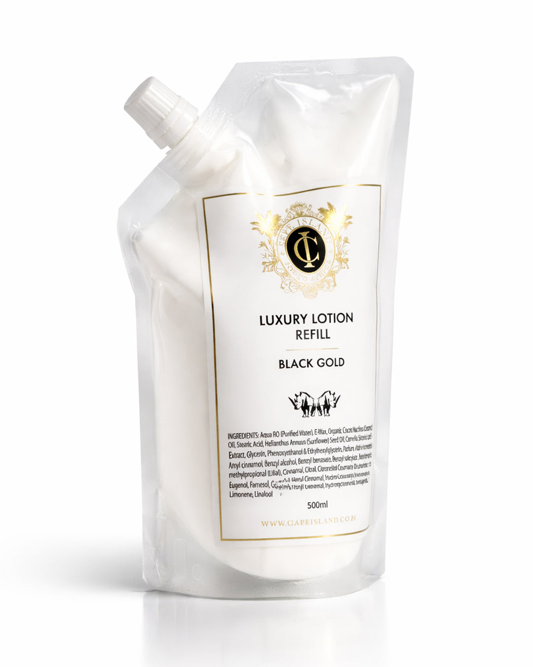 Black Gold Luxury Lotion Refill 500ml