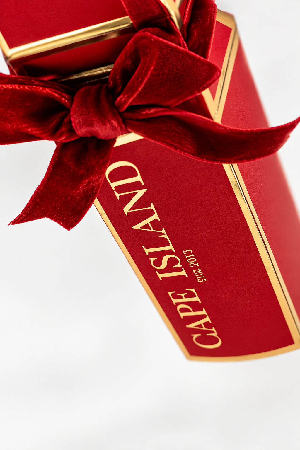 Red Christmas Cracker with Car Diffuser