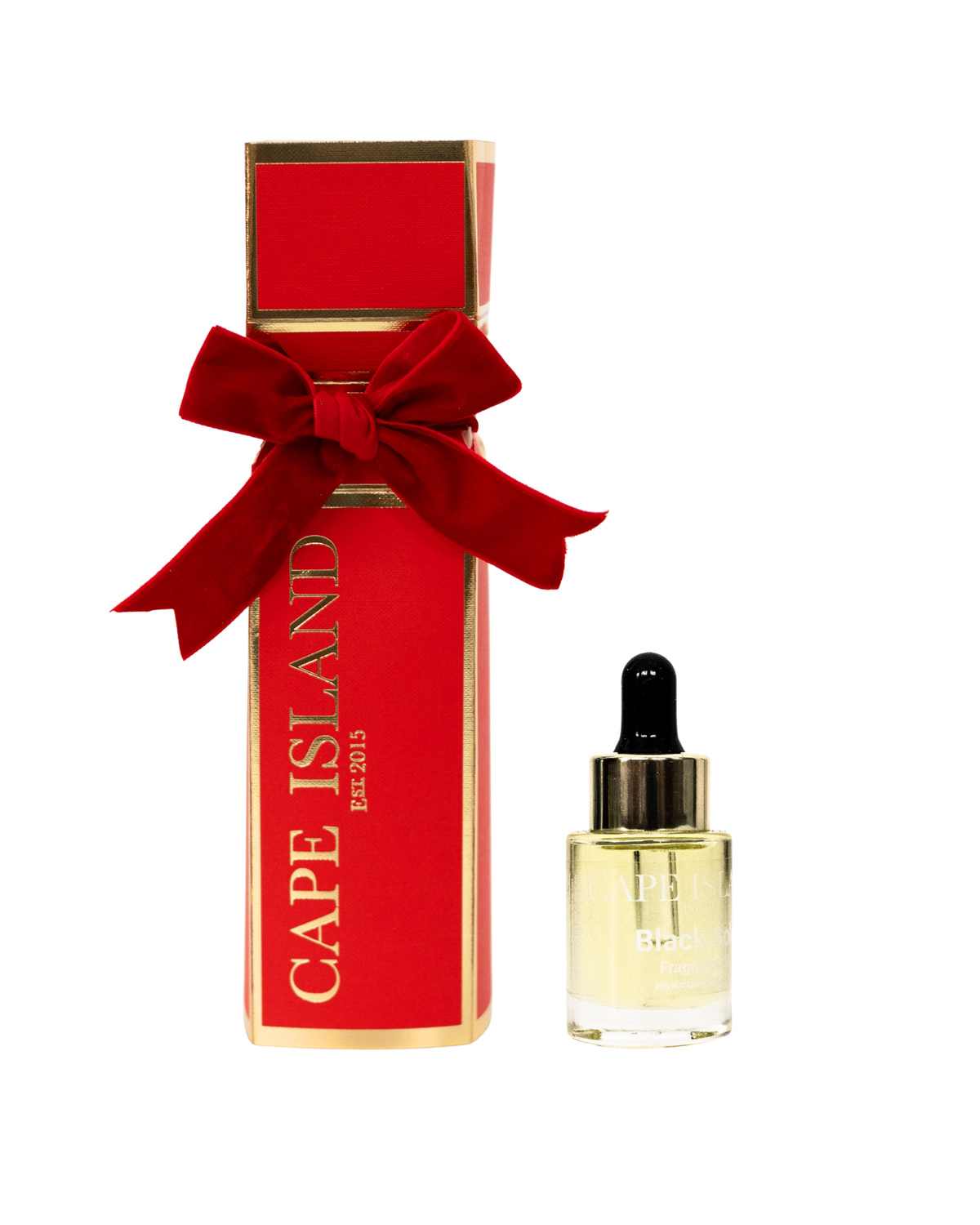 Red Christmas Cracker with Fragrance Oil