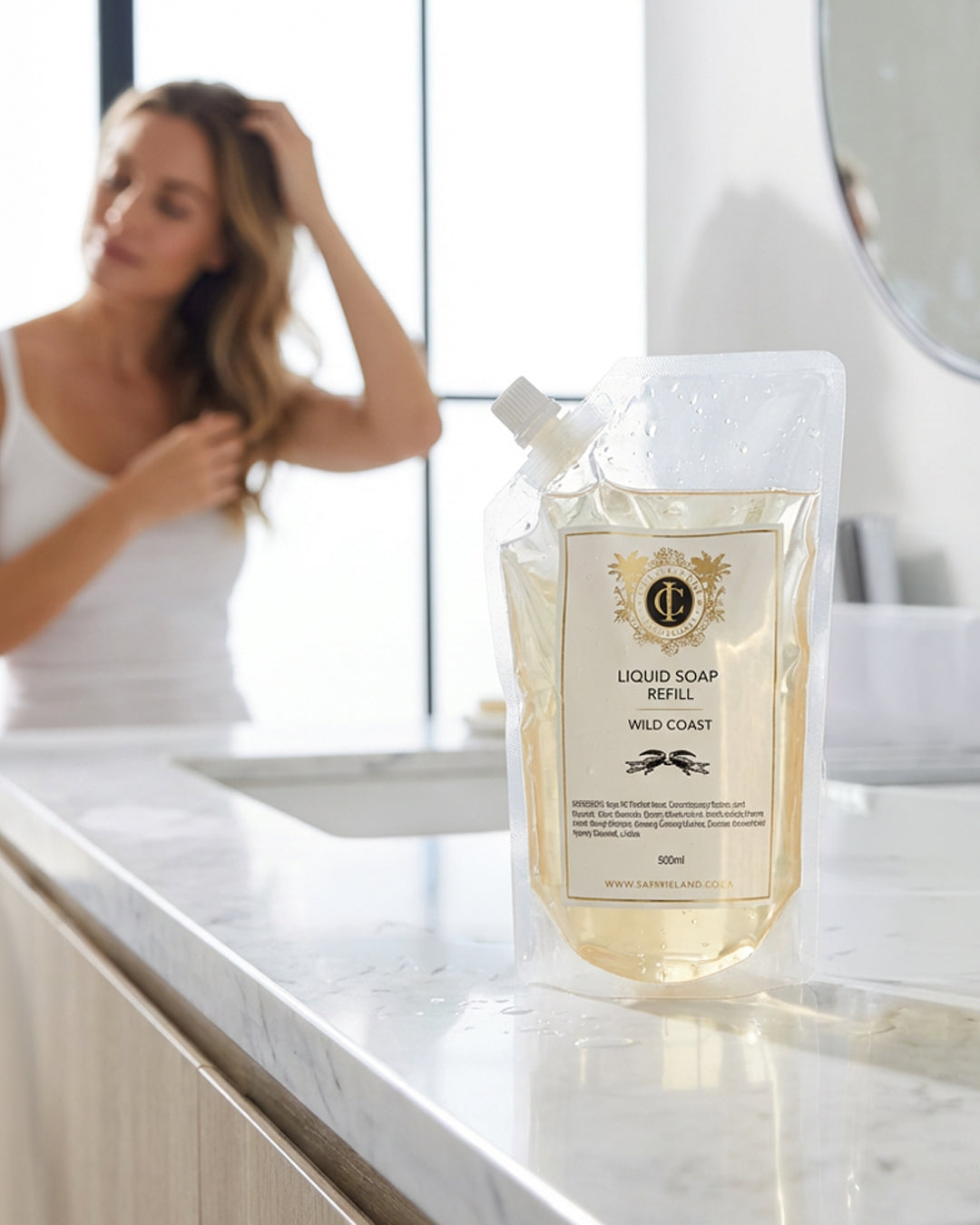 Wild Coast 500ml Liquid Soap Refill Pouch 500ml