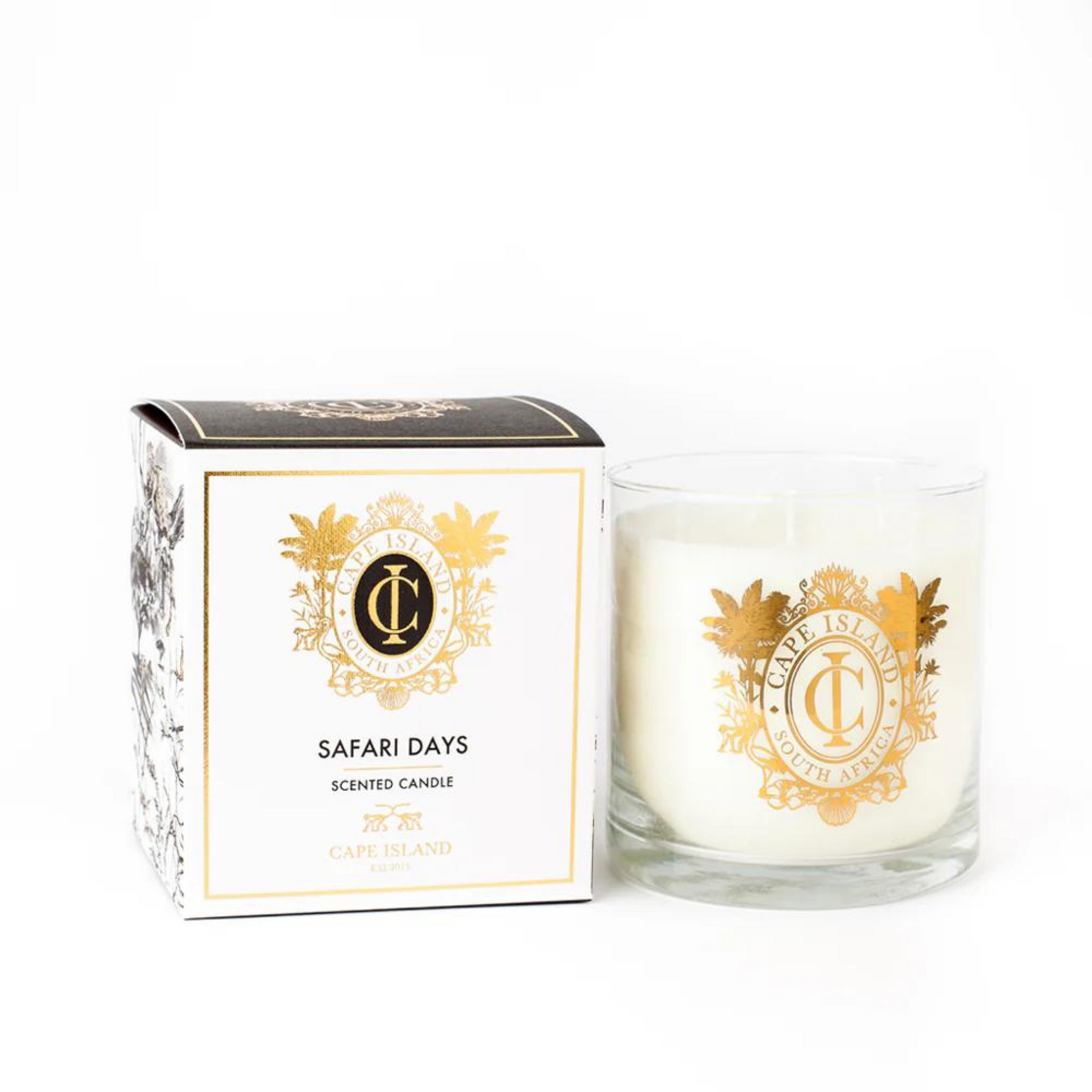 Safari Days Large Candle – Cape Island