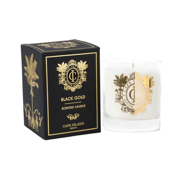 Cape Island Black Gold Luxury Fragrance Candles - Image 2