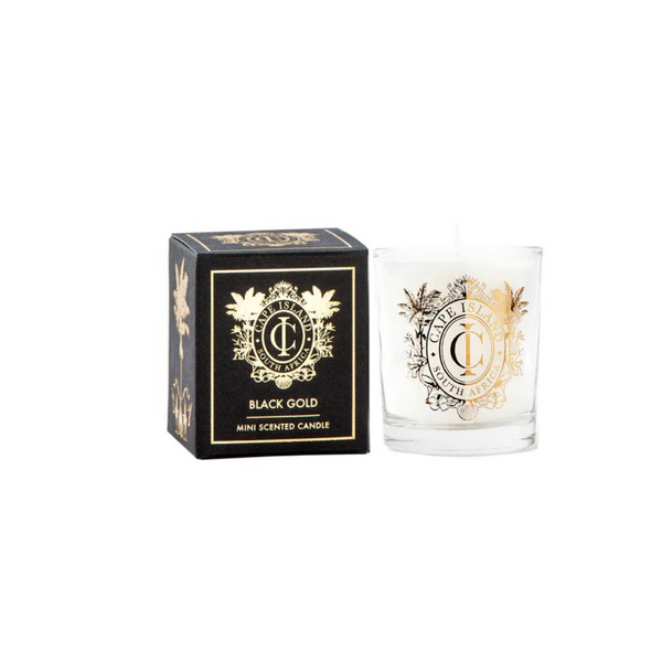 Black Gold Mini Candle