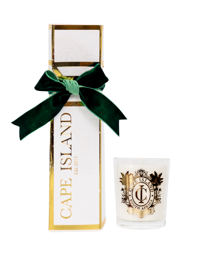 Christmas cracker & mini candle