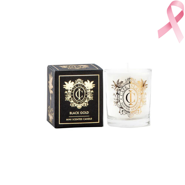 Black Gold Mini Candle