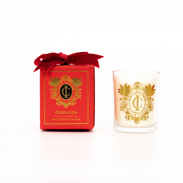 Mini Red Celebration Mini Candle