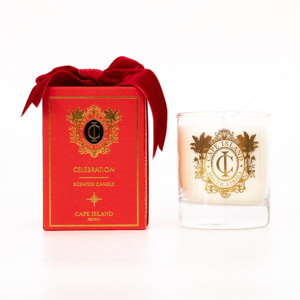 Classic Red Celebration Candle
