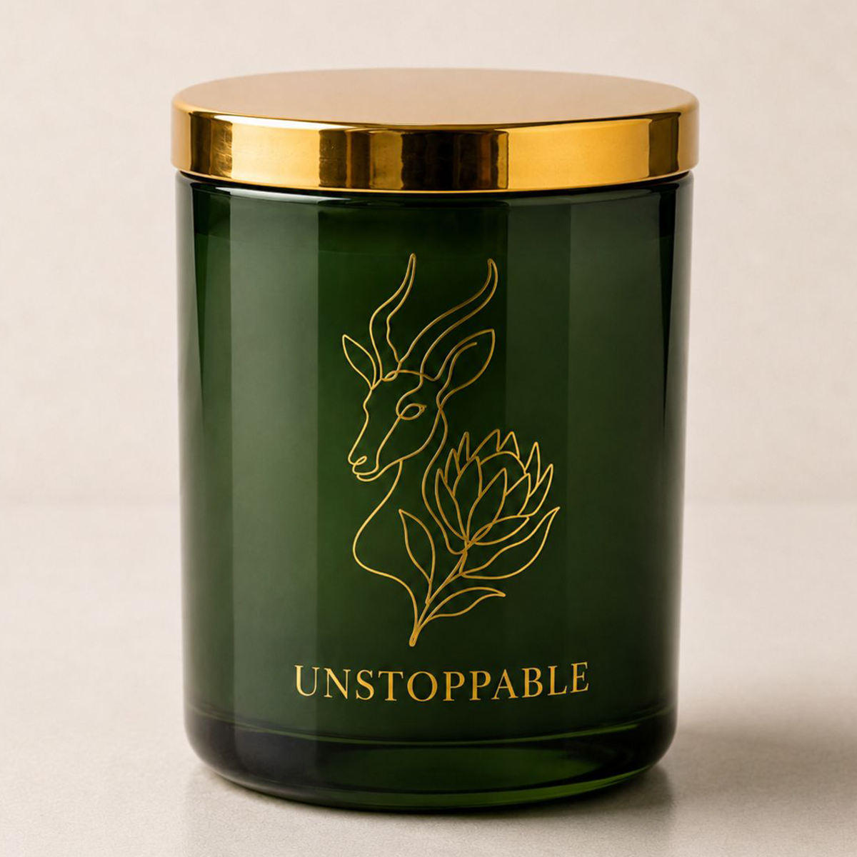 UNSTOPPABLE Classic Candle with Lid