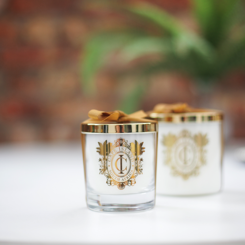 Black Gold Classic Candle with Lid