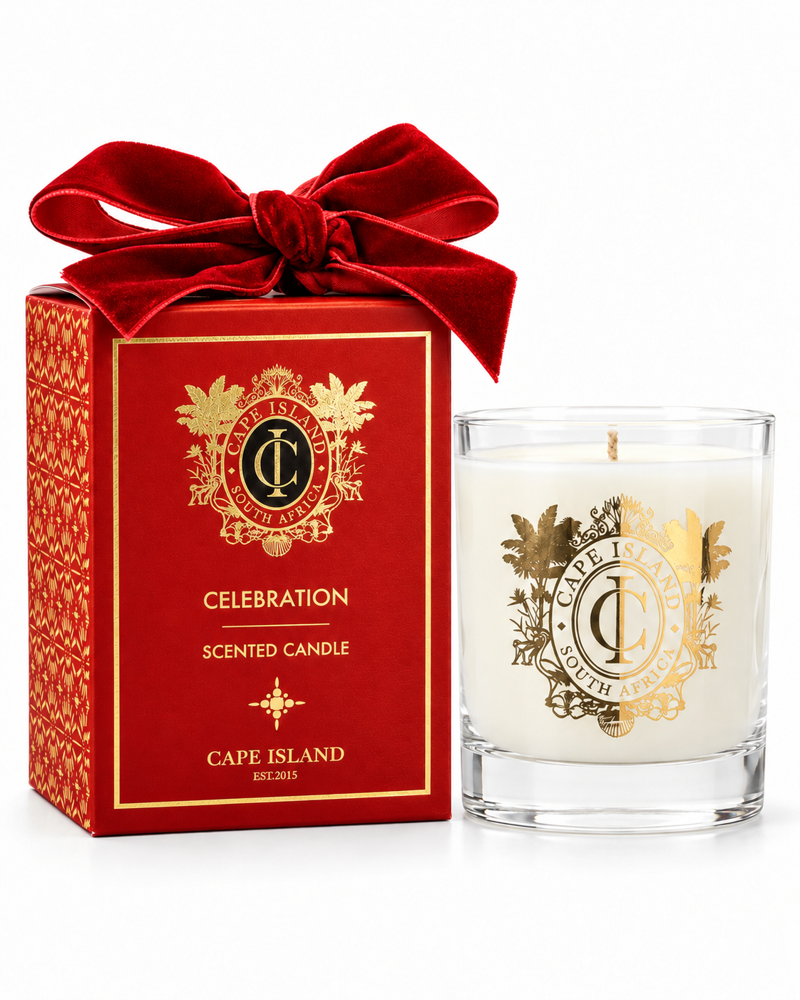 Red Celebration Classic Candle