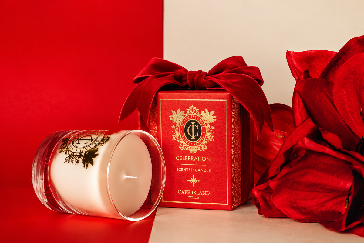 Red Celebration Classic Candle