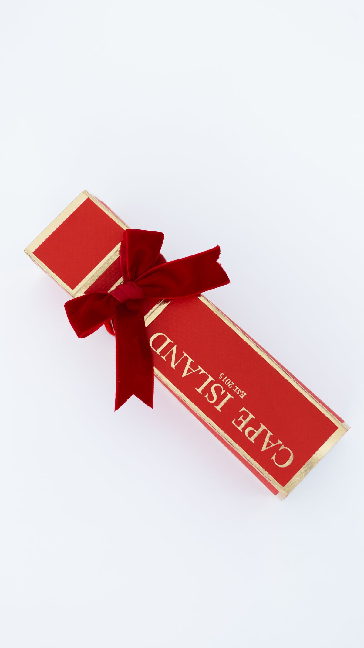 Red Christmas Cracker with Hand Cream