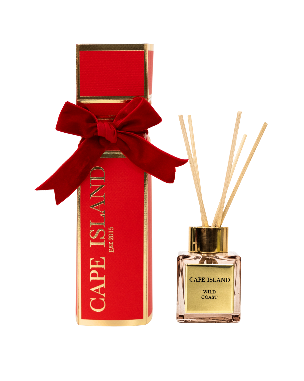 Red Christmas Cracker with Mini Diffuser