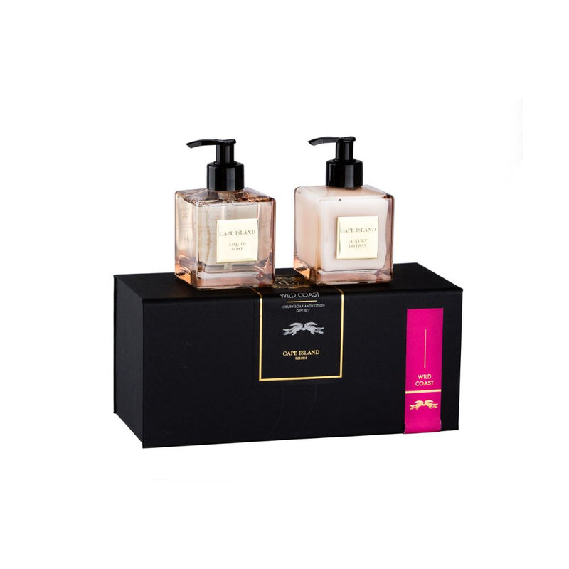 Cape Island Wild Coast Soap and Lotion Boxed Set